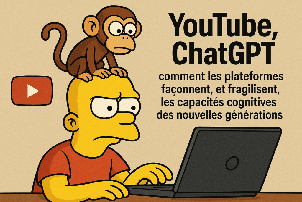 YouTube, ChatGPT : comment les plateformes façonnent, et fragilisent, les capacités cognitives des nouvelles générations.​